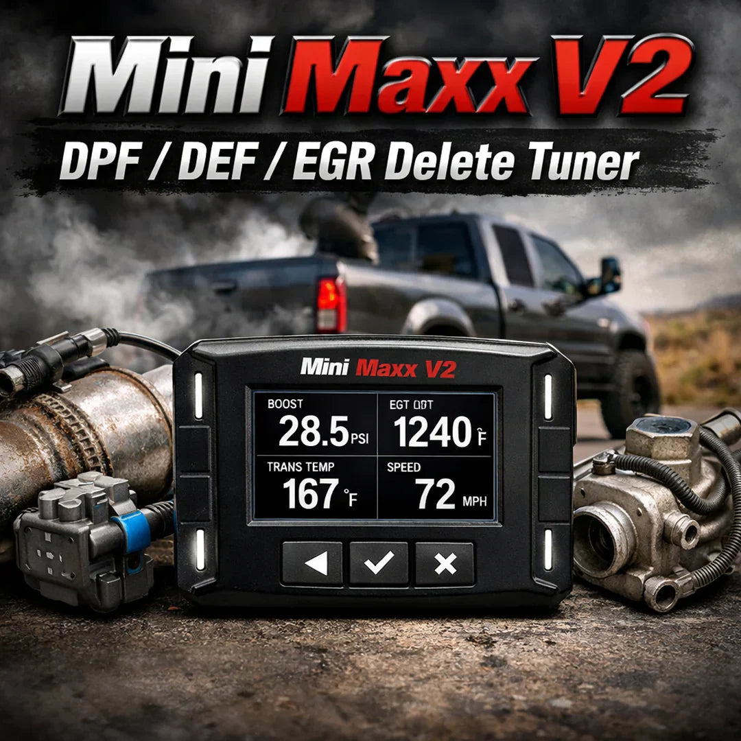 Mini Maxx V2 - DPF / DEF / EGR Delete Tuner