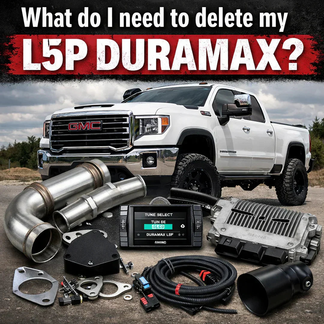 What do I need to delete my L5P Duramax?